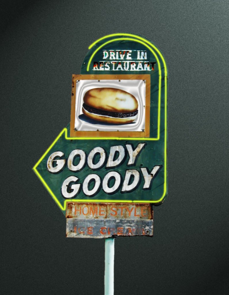 retro neon sign