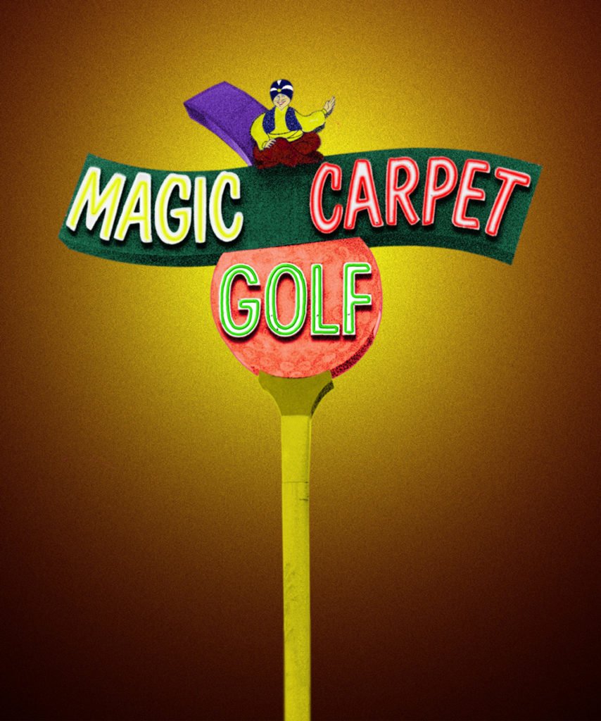 retro neon sign