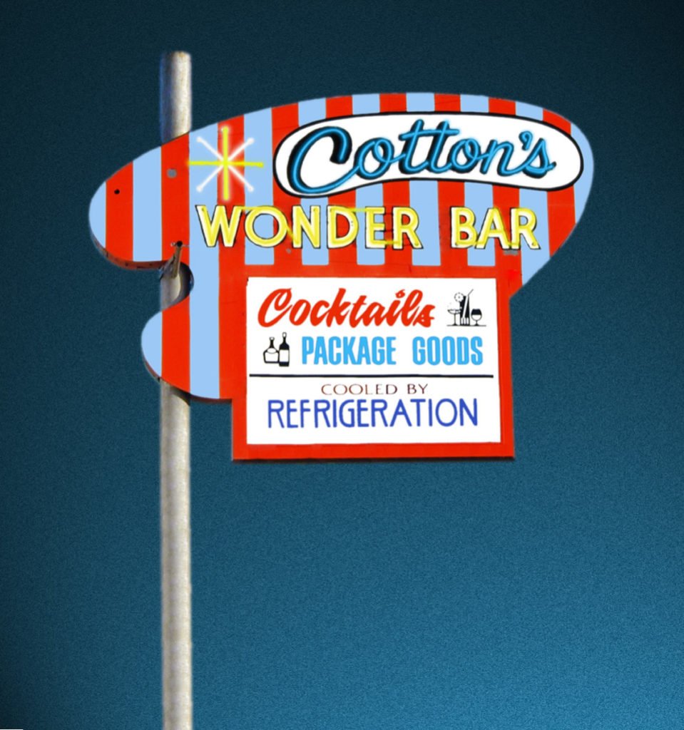 retro neon sign
