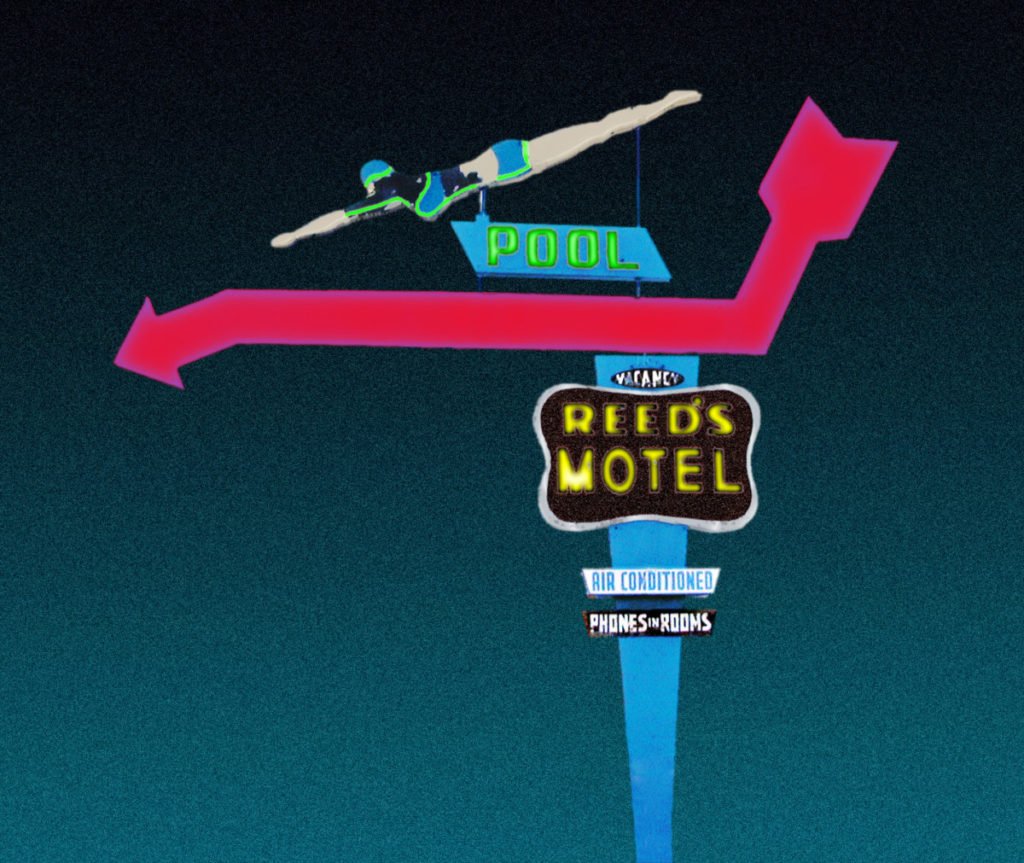 retro neon sign