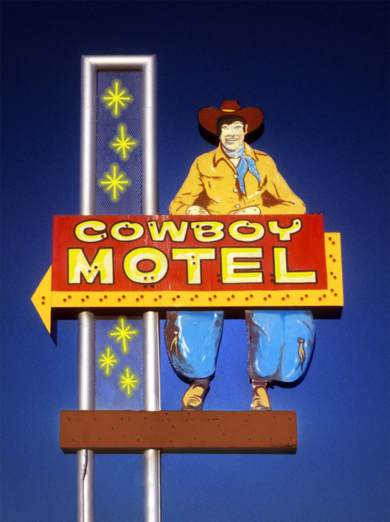 retro neon sign