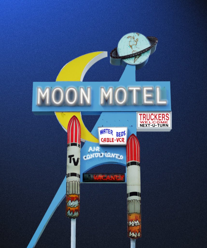 retro neon sign