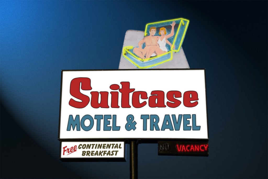 retro neon sign