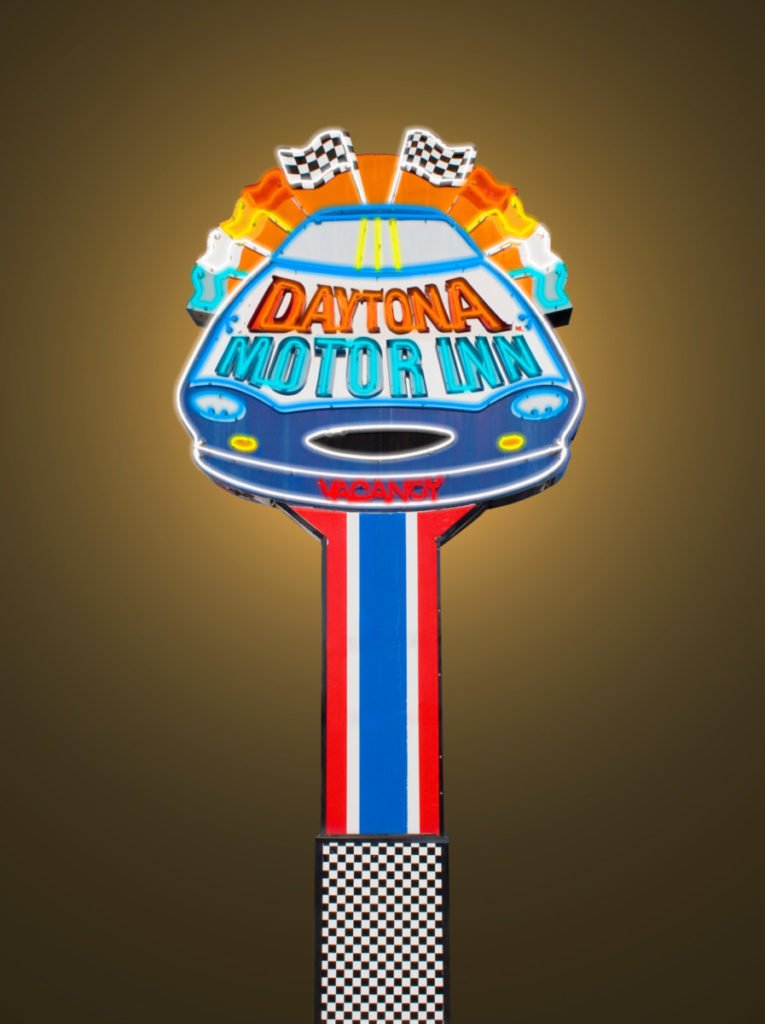 retro neon sign