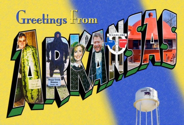 retro travel post card