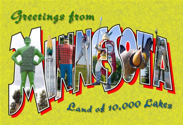 retro travel post card